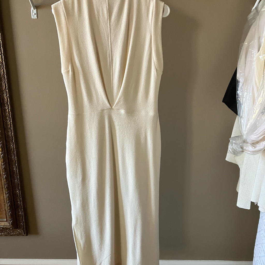 Rag & Bone Cream Midi Dress